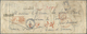 Br Japan: 1892. Registered Envelope(stained) Addressed To France Bearing 'Koban' SG 114, 2s Rose And SG 121, 15s Violet - Autres & Non Classés
