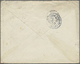 Br Japan: 1894. Envelope Addressed To France Bearing &lsquo;Silver Wedding' SG 127, 5s Blue (pair) Tied By Oita-Bungo Ve - Autres & Non Classés