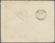 Br Japan: 1895. Envelope Addressed To France Bearing 'Koban 'SG 115, 5s Blue (pair) Tied By Oita-Bungo Vernacular Date S - Autres & Non Classés