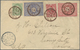 Br Japan: 1898. Envelope Addressed To Iowa Bearing 'Koban' SG 113, 1s Green, SG 126, 2s Carmine, SG 127, 5s Ultramarine - Autres & Non Classés