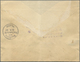Br Japan: 1901. Registered Envelope (faults/backflap Missing) Addressed To Germany Bearing 'Koban' SG 121, 15s Violet (2 - Other & Unclassified