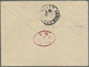 Br Japan: 1910. Envelope Addressed To France Bearing 'Chrysanthemum' SG 140, 4s Rosine And SG 142, 6s Maroon Tied By Kum - Autres & Non Classés