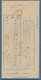 Br Japan: 1950. Registered Envelope Bearing SG 599, 50y Red-brown Tied By Vernacular Date Stamp With Registration Label - Autres & Non Classés