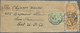 Br/ Japanische Post In China: 1901. News-Band Wrapper Front Addressed To 'The Chinese World, San Francisco' Bearing Chin - 1943-45 Shanghai & Nanjing