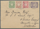 GA Japanische Post In China: 1906. Japan Postal Stationery Letter Sheet Sent By 'German 1st East Asiatic Inf. Tien-Tsin' - 1943-45 Shanghai & Nanjing