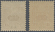 ** Japanische Post In China: 1913, Tazawa Unwkd. 4 Sen, 20 Sen, Both Mint Never Hinged MNH, Very Fresh Appearance (Miche - 1943-45 Shanghai & Nankin