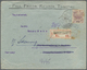 Br Japanische Post In China: 1914, 20 S. Tied "TSINGTAU11.5.20 I.J.P.O." To Registered Cover Via  Kobe, Yokohama And USA - 1943-45 Shanghai & Nankin
