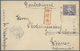 GA Japanische Post In China: 1916, Three Postal Stationery Cards From A German Civilian Canc. "Tsingtau F.P.O." To Weima - 1943-45 Shanghai & Nankin