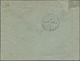 Br Japanische Post In Korea: 1903. Registered Envelope (small Faults/stains) Written From 'P. De Kerberg, Seoul, Korea' - Franchise Militaire