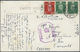 Br Japanische Post In Korea: 1939. Air Mail Photographie Card (faults/tear) Addressed To England BearingJapan SG 315, 2s - Military Service Stamps