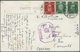 Br Japanische Post In Korea: 1939. Air Mail Photographie Card (faults/tear) Addressed To England BearingJapan SG 315, 2s - Franchise Militaire