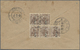 Br Japanische Besetzung  WK II - Burma: Malaya Perak Used In Burma, 1942, "Dainipponyubin" Vertical Kanji On 5 C. Brown, - Myanmar (Burma 1948-...)