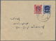 Br Japanische Besetzung  WK II - Burma: 1942, Henzada Overprinded 2 A. And Official Stamp 6 P. Bright Blue, Tied By Cds. - Myanmar (Burma 1948-...)