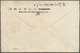 Br Japanische Besetzung  WK II - China - Nordchina / North China: 1941. Air Mail Envelope (small Faults) To Luwu Bearing - 1941-45 Chine Du Nord