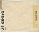 Br Japanische Besetzung  WK II - China - Zentralchina / Central China: 1941. Censored Envelope Addressed To Zurich Beari - 1943-45 Shanghai & Nanjing