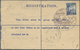 GA Japanische Besetzung  WK II - Malaya: General Issues, Used In Selangor, 1943, Straits Registration Envelope (small Fa - Malaysia (1964-...)