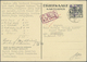 GA Japanische Besetzung  WK II - NL-Indien / Navy-District / Dutch East Indies: West Borneo, 1942, Large Violet Anchor W - Indonesia