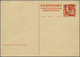 Delcampe - GA Japanische Besetzung  WK II - NL-Indien / Sumatra / Dutch East Indies: West Borneo, 1942, Card 10 C. With Violet Anch - Indonesia