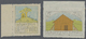 (*) Lagerpost Tsingtau: 1918, Lagerpost Bando 2 S. Pos. 17 (left Margin) Signed Rohr, 5 S. Pos. 11 Signed Rohr And Schol - Chine (bureaux)