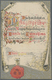 Delcampe - Lagerpost Tsingtau: Bando, 1918, Camp Printer (Lagerdruckerei) Multicolour Greeting Cards Unused Mint: Ostergrüße/Easter - China (offices)