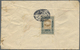 Br Jemen: 1940, 5b. Grey/brown, Single Franking On Reverse Of Commercial Cover, Oblit. With Black Seal Mark Of BIRA'A, P - Yémen