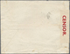 Br Jemen: 1942. Envelope Addressed To London Bearing Yemen Yvert 13, 6b Violet-blue Tied By Sanaa Date Stamp With 'Opene - Yémen