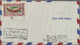 Br Jemen: 1947, Prince's Flight To United Nations, 1i. With Black Overprint On 1951 Registered Airmail Cover From "TAIZ" - Yémen