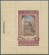 ** Jemen: 1952, Definitives "Buildings", 12b. "Wadi Dhar" And 20b. "Ibb Castle", Proof Booklet With Twelve Panes, Six Of - Yémen