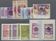 ** Jemen - Königreich: 1967, Various Earlier Stamp Issues With Violet Bilingual Handstamp Overprint 'FOR POISON GAS VICT - Yemen