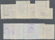 Delcampe - ** Jemen - Königreich: 1967, Various Earlier Stamp Issues With Violet Bilingual Handstamp Overprint 'FOR POISON GAS VICT - Yémen