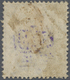 O Jordanien: 1923, 5/10 P. On 5 P. On 5 P. Violet With Violet Two Black Overprints, Fine Used, Michel Catalogue Value 15 - Jordanie