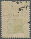 * Jordanien: 1923, 3 Pi. Brown Variety Inverted And Shifted Overprint, Part Overprint On Reverse, Mint Hinged, Fine And - Jordanie