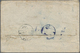 Br Jordanien: 1923. Envelope (small Faults/bend) Addressed To Yemen Bearing Transjordan Yvert 45, ¼p Carmine (3) And Yve - Jordan
