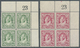 **/* Jordanien: 1939-1947, Ordinary Stamps &bdquo;Emir Abd Allah Ibn Al-Hussain&rdquo;, Single Stamps Horizontal Pairs A - Jordan