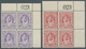 **/* Jordanien: 1939-1947, Ordinary Stamps &bdquo;Emir Abd Allah Ibn Al-Hussain&rdquo;, Single Stamps Horizontal Pairs A - Jordan