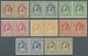 Delcampe - **/* Jordanien: 1939-1947, Ordinary Stamps &bdquo;Emir Abd Allah Ibn Al-Hussain&rdquo;, Single Stamps Horizontal Pairs A - Jordan