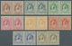 Delcampe - **/* Jordanien: 1939-1947, Ordinary Stamps &bdquo;Emir Abd Allah Ibn Al-Hussain&rdquo;, Single Stamps Horizontal Pairs A - Jordanie