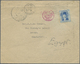 Br Jordanien: 1939. Censored Envelope Addressed To 'The Bishop's School, Amman, Jordan' Bearing Egypt 20m Blue Tied By C - Jordan