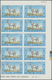 Delcampe - ** Jordanien: 1967, Animals, Imperforate, Complete Set Of Six Values As Marginal Plate Blocks Of Ten, Unmounted Mint. - Jordanie