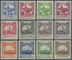 ** Jordanien - Zwangszuschlagsmarken: 1947, Compulsory Surtax Stamps Complete Set 1m. To 1pd. Mint Never Hinged, Scarce - Jordanie