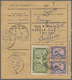 Br Kambodscha: 1948. 'Mandate De Post' Air Mail Card Addressed To France Bearing Indo-China SG 182, 10c Blue/pink (pair) - Cambodia