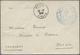 Br Kambodscha: 1949. Stampless Envelope Addressed To Prek-Kam, Cambodia Written From The French Navy Ship 'Aviso "Amyot - Cambodge