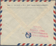 Delcampe - Br Kambodscha: 1970. A Selection Of Air Mail Covers (5) Addressed To France With First And Second Censor Cachet In Red ' - Cambodge