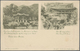 Korea: 1896, 10 P. 2nd Printing Tied "SEOUL 18 JANV 00" To Ppc "Journey Around The World" Showing "The Palace Garde Of T - Korea (...-1945)
