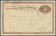 GA Korea: 1902. Postal Stationery Card 4s Brown Tied By Fusan Coree Double Ring Addressed To France, Routed Via The Fren - Corée (...-1945)