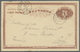 GA Korea: 1902. Postal Stationery Card 4s Brown Tied By Fusan Coree Double Ring Addressed To France, Routed Via The Fren - Korea (...-1945)