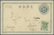 GA Korea: 1903, 1 Choon Stat. Card Uprated With 1 Ch. Green 1900 Issue Sent From CHEMULPO To Hannover, Germany. This Car - Korea (...-1945)