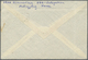 Br Korea-Nord: 1954. Registered Envelope (light Bends) Addressed To Germany Bearing North Korea SG N50, 70wn Brown (impe - Corée Du Nord