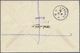 Br Kuwait: 1951. Registered Envelope Addressed To Sweden Bearing SG 89, 4a On 4d Ultramarine (2) Tied By Kuwait Date Sta - Koweït
