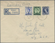 Delcampe - Kuwait: 1952/53, QEII, Four Different FDC, One Real Used To US. - Koweït